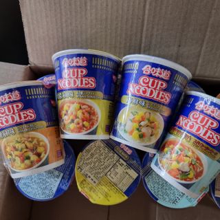 NISSIN 닛신 컵누들  4종 - 씨푸드오리지날, 씨푸드 스파이시, 씨푸드 커리, 씨푸드 XO소스 — 5점을 준 리뷰어가 2021년 11월 올린 사용 사진