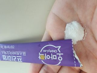 [유산균] 오마이락 프리미엄 포스트바이오틱스 30P — 5점을 준 리뷰어가 2022년 11월 올린 사용 사진