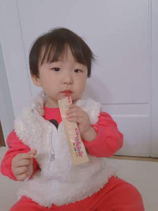 다나음 셀렌에 빠진 아연면역젤리 열대과일맛+사과맛 — 5점을 준 리뷰어가 2021년 4월 올린 사용 사진