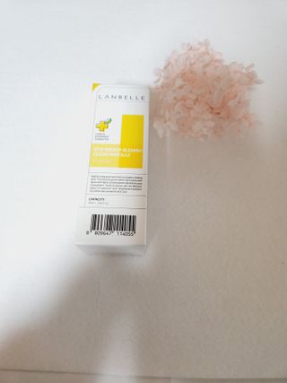 랑벨 비타 에너지 잡티 앰플 50ml 고농축 비타민, 저자극, 수분 촉촉, 미백 앰플 — 4점을 준 리뷰어가 2022년 4월 올린 사용 사진