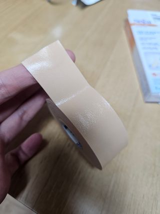 3M 넥스케어 물집방지쿠션테이프 1매 + 물집방지패드 10매 — 5점을 준 리뷰어가 2024년 3월 올린 사용 사진