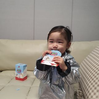 SAMiya 스마트아이홍키즈  어린이홍삼 — 3점을 준 리뷰어가 2021년 4월 올린 사용 사진