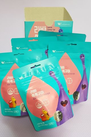 푸름웰니스 라바 쑥쑥구미 36g — 5점을 준 리뷰어가 2022년 4월 올린 사용 사진