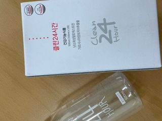 클린24시간 1BOX(5포) + 전용보틀(500ml) — 4점을 준 리뷰어가 2022년 11월 올린 사용 사진