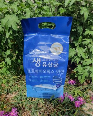 서울약사신협_프로바이오 생유산균 2.5g 160포 — 5점을 준 리뷰어가 2021년 7월 올린 사용 사진