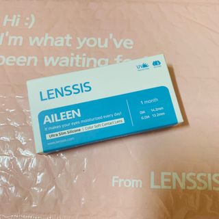 렌시스 LENSSIS [ 렌시스 ] 인생정착템 , 영롱한 매력이 있는 ＃에일린시리즈 1개월용 ｜ 4컬러 중 택1 ｜ — 3점을 준 리뷰어가 2021년 4월 올린 사용 사진