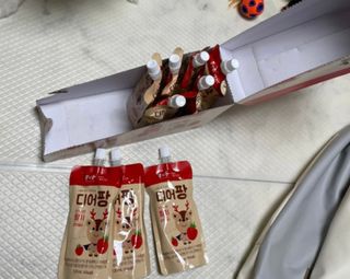 [몸엔용] 우리 아이 건강간식, 달콤한 녹용곤약젤리 디어팡 4종 — 5점을 준 리뷰어가 2021년 11월 올린 사용 사진