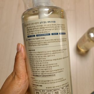 고위드올인원 세탁세제 1000ml — 4점을 준 리뷰어가 2021년 5월 올린 사용 사진