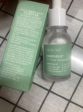 나나스킨 콤플렉스씨쓰리닥터클리어앰플 — 4.5점을 준 리뷰어가 2021년 5월 올린 사용 사진