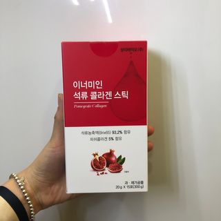 이너미인 석류 콜라겐 스틱 — 5점을 준 리뷰어가 2021년 1월 올린 사용 사진