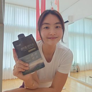 일일하우 슬리밍 플랜B 고소한 귀리맛, 진한 카카오맛 (체중조절식) — 5점을 준 리뷰어가 2023년 8월 올린 사용 사진