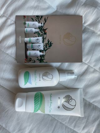 mom e 맘이 내추럴 베이비 케어 크림+바디오일 — 5점을 준 리뷰어가 2021년 1월 올린 사용 사진