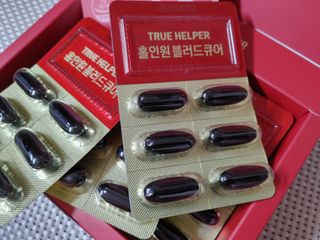트루헬퍼 홀인원 블러드큐어 혈행+혈압+콜레스테롤 한번에 1박스 1개월 — 5점을 준 리뷰어가 2023년 2월 올린 사용 사진
