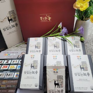 [몸엔용] 과일을 넣어 국산녹용을 맛있게 60ml x 30포 — 5점을 준 리뷰어가 2021년 6월 올린 사용 사진