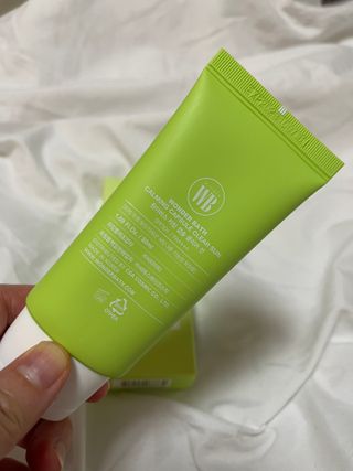 성분에디터 원더바스 카밍 캡슐 클리어 선 — 5점을 준 리뷰어가 2021년 6월 올린 사용 사진