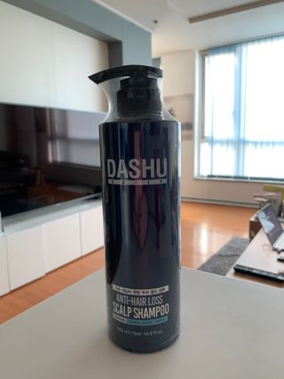 다슈코리아 다슈 데일리 단백질 한방 두피 골드 샴푸 500ml — 5점을 준 리뷰어가 2021년 1월 올린 사용 사진
