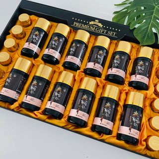 서울약사신협_프리미엄황삼골드_3.75g x 12환+75mgx12병 — 5점을 준 리뷰어가 2021년 1월 올린 사용 사진