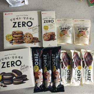 ZERO (초콜릿 칩 쿠키, 카카오 케이크, 후르츠 젤리, 아이스 콜라, 아이스 초코바) — 5점을 준 리뷰어가 2022년 6월 올린 사용 사진