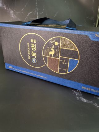 광동생활건강 [광동] 바르게 만든 녹용, 광동정녹청 — 5점을 준 리뷰어가 2022년 1월 올린 사용 사진