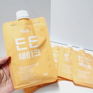 [덜다] 든든 식물성 단백질 쉐이크 40g X 7입 (곡물/딸기) — 5점을 준 리뷰어가 2023년 8월 올린 사용 사진