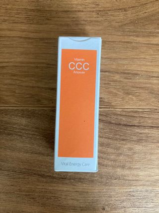 더마 사이언스 비타민 CCC 앰플 기미 브라이트닝 세럼 30ml — 5점을 준 리뷰어가 2021년 8월 올린 사용 사진