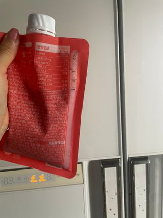 [덜다] 든든 식물성 단백질 쉐이크 40g X 7입 (곡물/딸기) — 5점을 준 리뷰어가 2023년 8월 올린 사용 사진