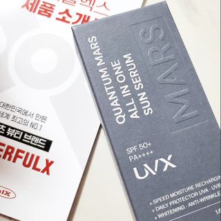 UVX 퀀텀 마스 올인원 선세럼 — 3점을 준 리뷰어가 2023년 12월 올린 사용 사진