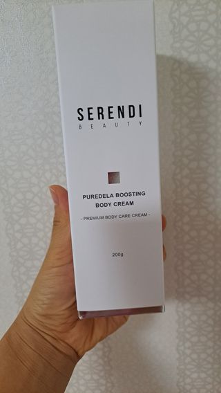 세렌디뷰티 퓨어델라 부스팅 바디크림 — 5점을 준 리뷰어가 2021년 8월 올린 사용 사진