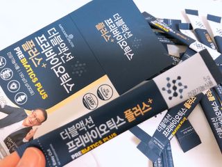메이준뉴트리 더블액션 프리바이오틱스 플러스+ — 5점을 준 리뷰어가 2021년 4월 올린 사용 사진