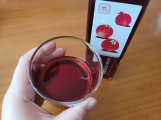 [바이윙클] 페르시아 유기농 석류 착즙주스 750ml 2병 + 선물박스 세트 — 5점을 준 리뷰어가 2022년 3월 올린 사용 사진