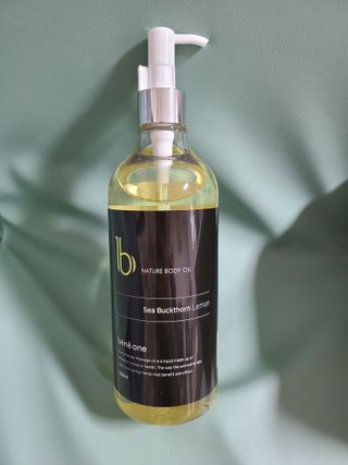 베네원 씨벅톤바디오일 — 4점을 준 리뷰어가 2021년 10월 올린 사용 사진