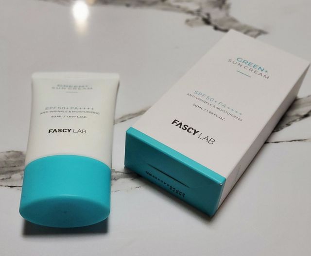 파시랩 그린 플러스 선크림 리뷰 사진
