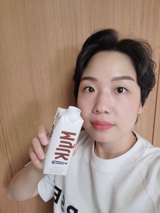 이너프 뮐크 초콜릿맛 — 4.5점을 준 리뷰어가 2022년 9월 올린 사용 사진
