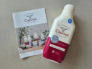 카프리나 프레쉬 산양밀크 어메이징 바디워시 500ml(오리지널향) — 5점을 준 리뷰어가 2023년 4월 올린 사용 사진
