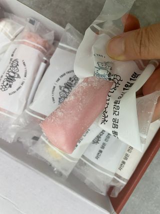 [푸디푸디] 1일1떡!  가래떡 낱개포장 아침식사 식사대용! 7종 세트 혼합 (1BOX=14개입) — 3.5점을 준 리뷰어가 2022년 7월 올린 사용 사진