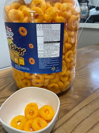 리고 치즈링 430g — 5점을 준 리뷰어가 2022년 9월 올린 사용 사진