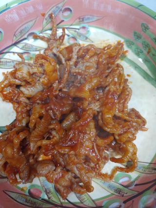 불타 호랑이 닭발 250g — 3점을 준 리뷰어가 2021년 7월 올린 사용 사진