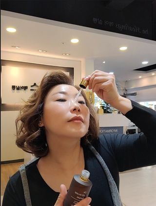 렉스리 닥터 올인원 세럼 Rexri Dr.All-in-one Serum — 5점을 준 리뷰어가 2021년 10월 올린 사용 사진