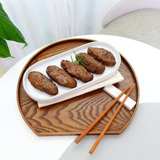 한성기업 명란한 떡갈비 — 4.5점을 준 리뷰어가 2021년 8월 올린 사용 사진