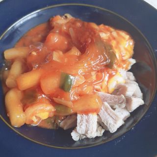 한성기업 무볼레 닭떡볶이+해물떡볶이 2종 세트 — 5점을 준 리뷰어가 2021년 10월 올린 사용 사진