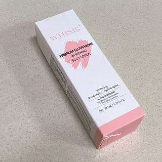 위시스 프리미엄 글루타치온  화이트닝 바디로션 — 5점을 준 리뷰어가 2023년 1월 올린 사용 사진