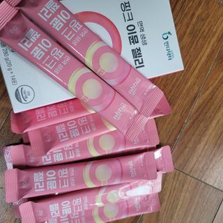 [인디닥터] 면역 생생 핑크 이뮨 젤리 — 5점을 준 리뷰어가 2022년 5월 올린 사용 사진