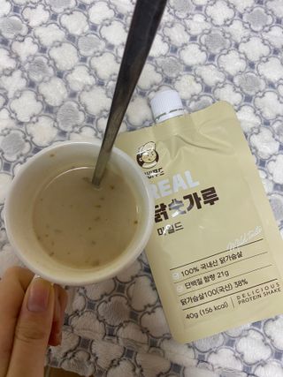 서비푸드 리얼 닭숫가루 마일드 1SET 10개입 — 4점을 준 리뷰어가 2022년 1월 올린 사용 사진