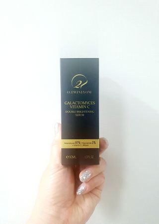 오투에니원 갈락토미세스 비타민 C 더블 브라이트닝 세럼 50ml — 4점을 준 리뷰어가 2023년 1월 올린 사용 사진