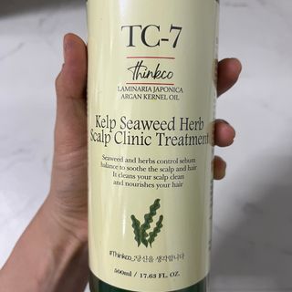 띵코 허브 샴푸, 트리트먼트, 바디워시 3종 — 5점을 준 리뷰어가 2022년 2월 올린 사용 사진