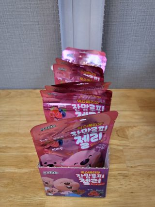 [팔도] 잔망루피젤리 믹스베리맛 42g 8개 — 5점을 준 리뷰어가 2022년 1월 올린 사용 사진