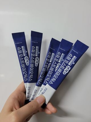 메이준뉴트리 슈퍼 포스트바이오틱스 — 5점을 준 리뷰어가 2021년 5월 올린 사용 사진