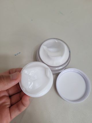 플레라디 에델바이스 인리치드 머랭 크림 — 4점을 준 리뷰어가 2021년 7월 올린 사용 사진