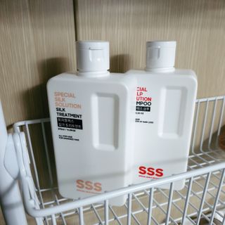 트리플에스 탈모 샴푸 275ml + 실크 트리트먼트 275ml — 5점을 준 리뷰어가 2021년 2월 올린 사용 사진
