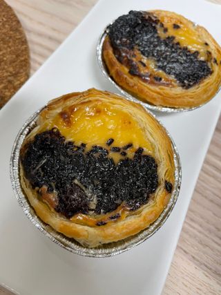 디앙뜨 포르투갈 에그타르트 오리지널 맛+패션후르츠+초콜릿타르트 맛 중 택1 — 5점을 준 리뷰어가 2021년 7월 올린 사용 사진